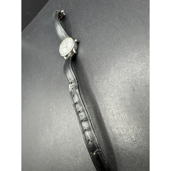 Vintage Timex Indiglo Women's Easy Reader WR 30M Black Strap Date Watch 25mm - Picture 3 of 10